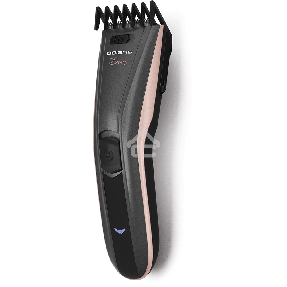 Машинка для стрижки Polaris PHC 0512RC маренго/серебро (насадок в компл:2шт)