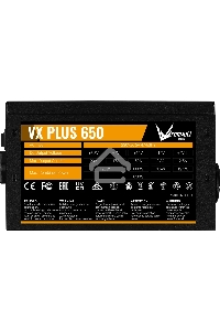 Блок питания Aerocool / Formula VX-650 PLUS, 650Вт, 120мм, черный