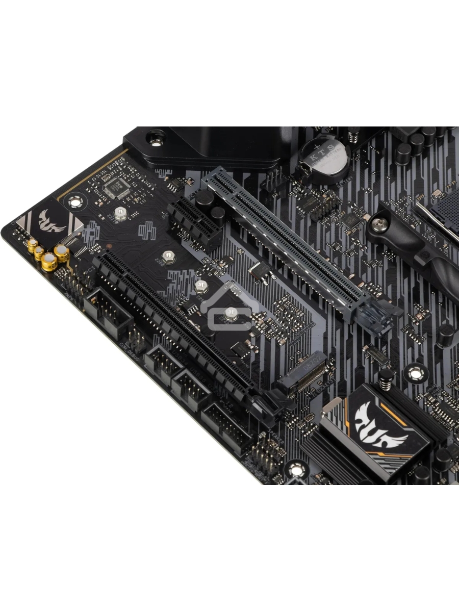 Материнская плата ASUS TUF GAMING B450M-PLUS II, AM4, AMD B450, 4xDDR4, 6xSATA, 1xM.2, 1xPCIe 3.0 x16, 1xPCIe 2.0 x16, 1xPCIe x1, 1xHDMI, 1xDVI-D, 1x 1Gb LAN, 2xUSB-A 3.2 Gen 1, 1xUSB-A 3.2 Gen 2, 2xUSB-A 2.0, 1xUSB-C 3.2 Gen 1, 3x3.5 мм, 7.1, mATX