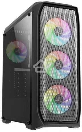 Компьютерный корпус ZALMAN N5 MF, ATX, черный, WINDOW, 1x5.25