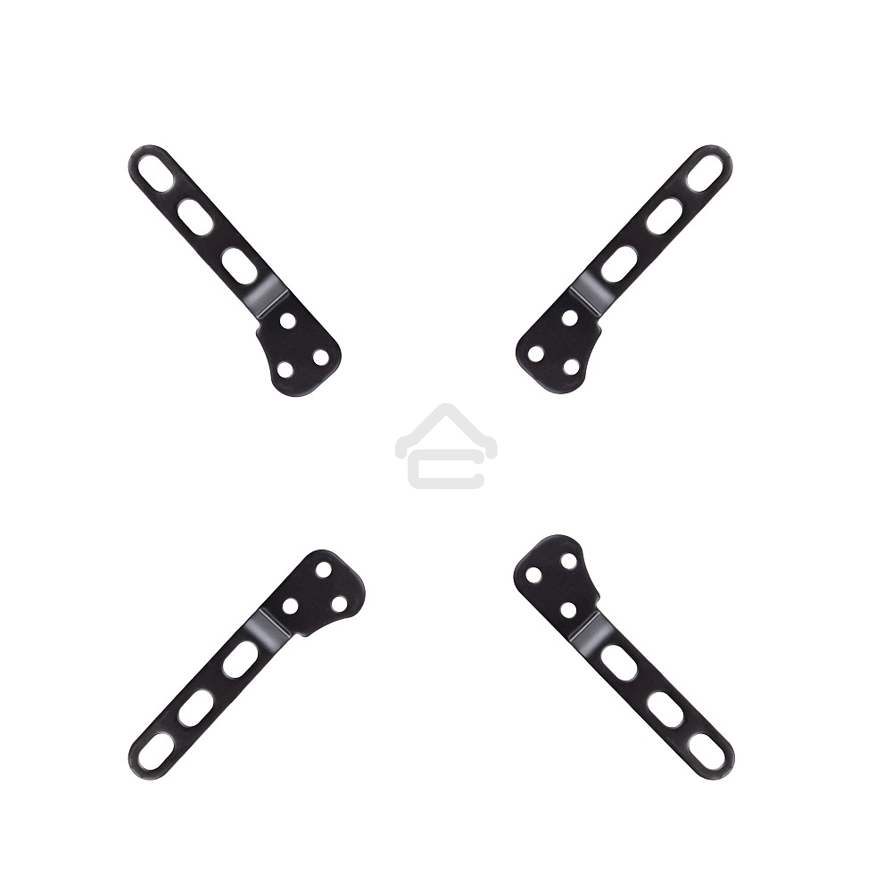 Удлинитель для кронштейнов Kromax ADAPTER-200, черный, 80 шт/уп, Адап. стал. унив. для TV, max VESA 200x200 мм., max вес 20 кг.