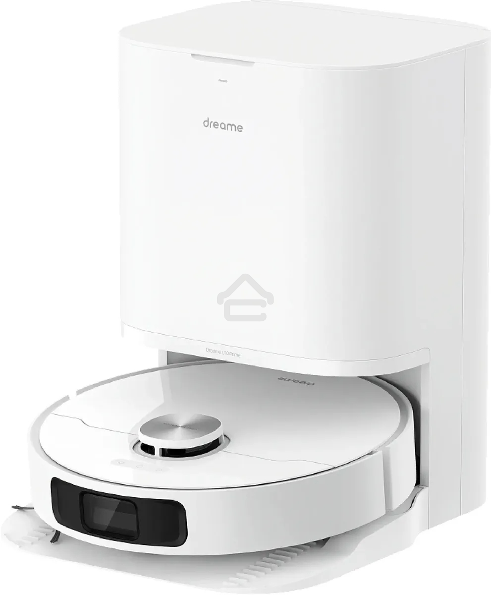 Робот-пылесос Dreame RLL11GC L10 Prime белый, 60 Вт, 5200 мА·ч Li-Ion, уборка сухая/влажная, пылесборник контейнер 0.45 л