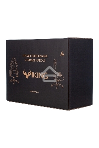 Кресло игровое Бюрократ VIKING 7 KNIGHT B FABRIC черный текстиль/эко.кожа крестовина металл/пластик