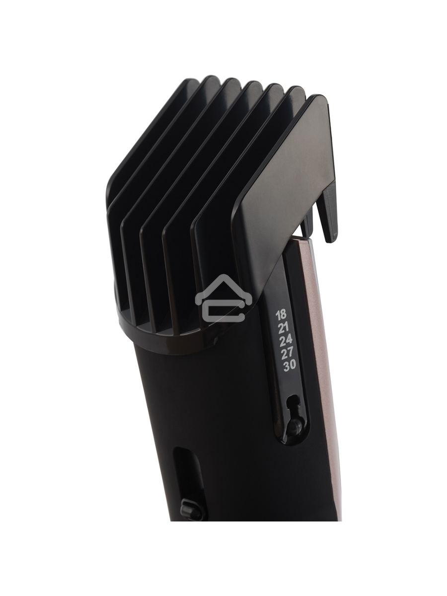 Машинка для стрижки Polaris PHC 0512RC маренго/серебро (насадок в компл:2шт)