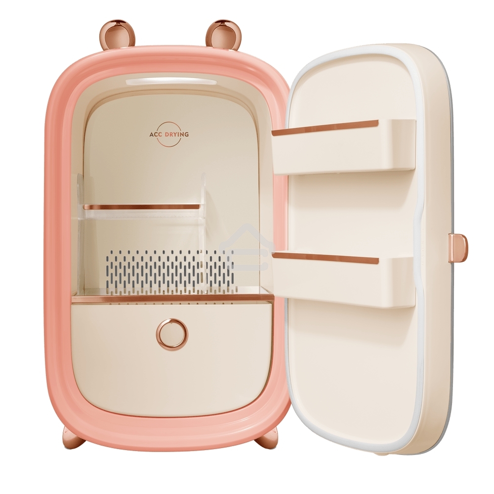 Мини-холодильник для косметики Maunfeld MFF43PK розовый 12.3л