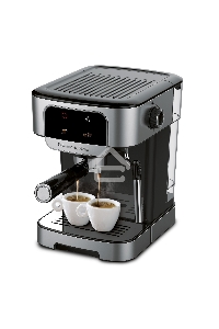 Кофеварка рожковая Zigmund & Shtain ZCM-881 стальной графит, исп. кофе - молотый, 1.8 л, 1200 Вт, 15 Бар.