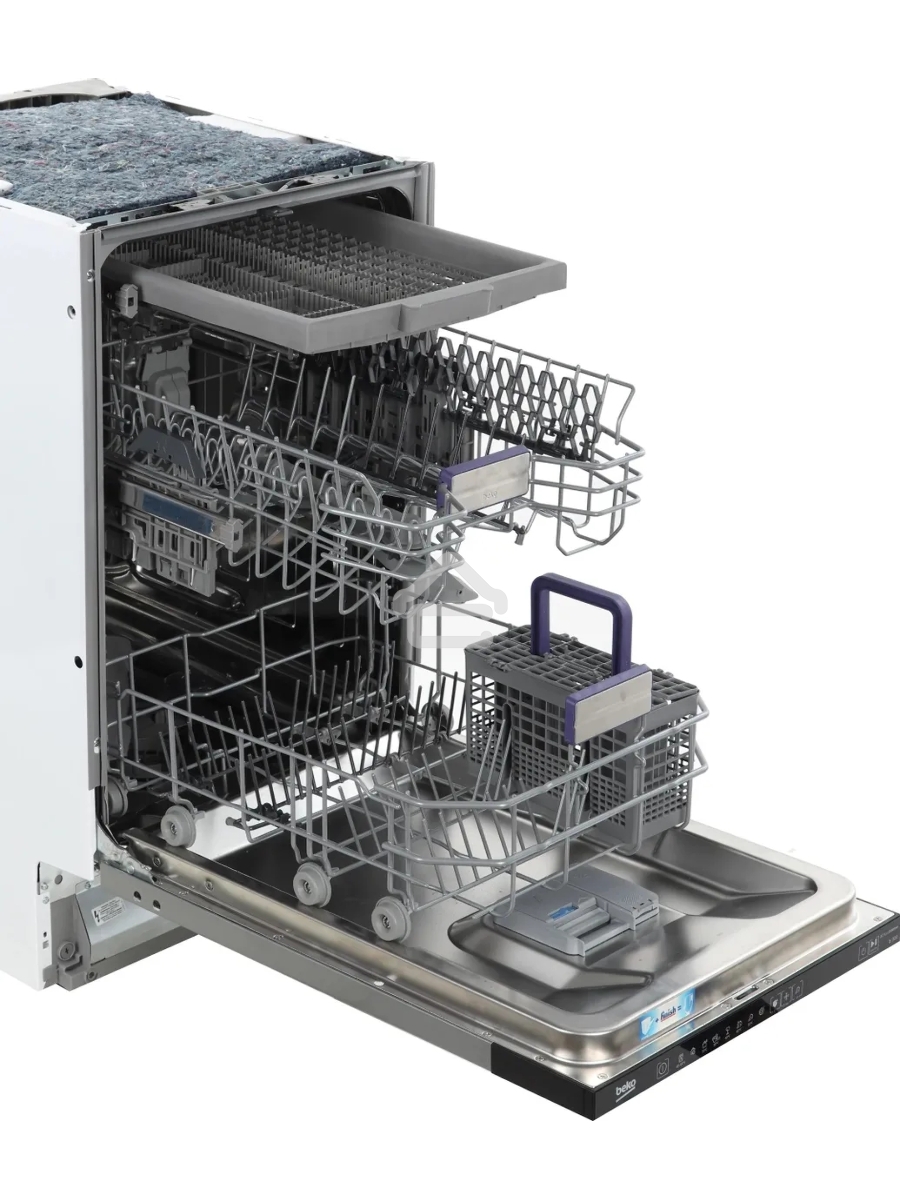 Встраиваемая посудомоечная машина Beko BDIS38121Q, белый, 44.8 см, 11 компл., 46 дБ, класс A