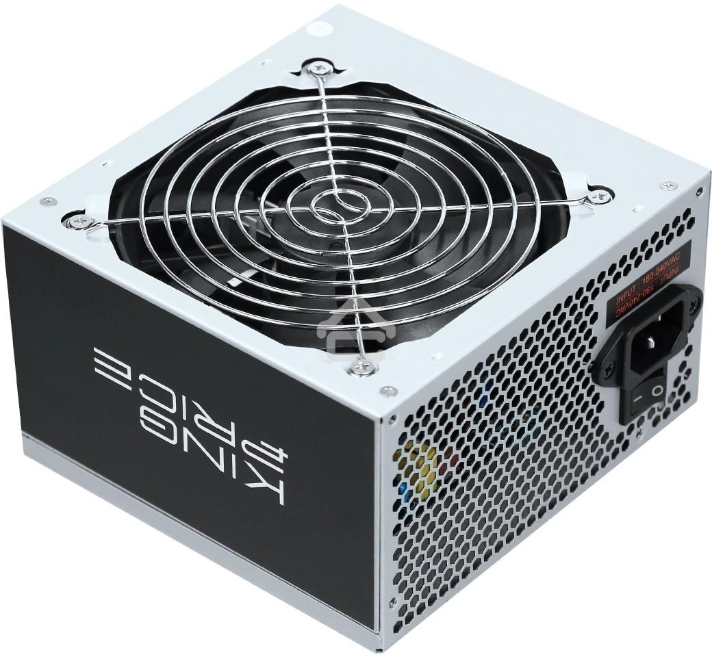 Блок питания KingPrice KPPSU500 ATX 500W (20+4pin) 120мм fan 4xSATA