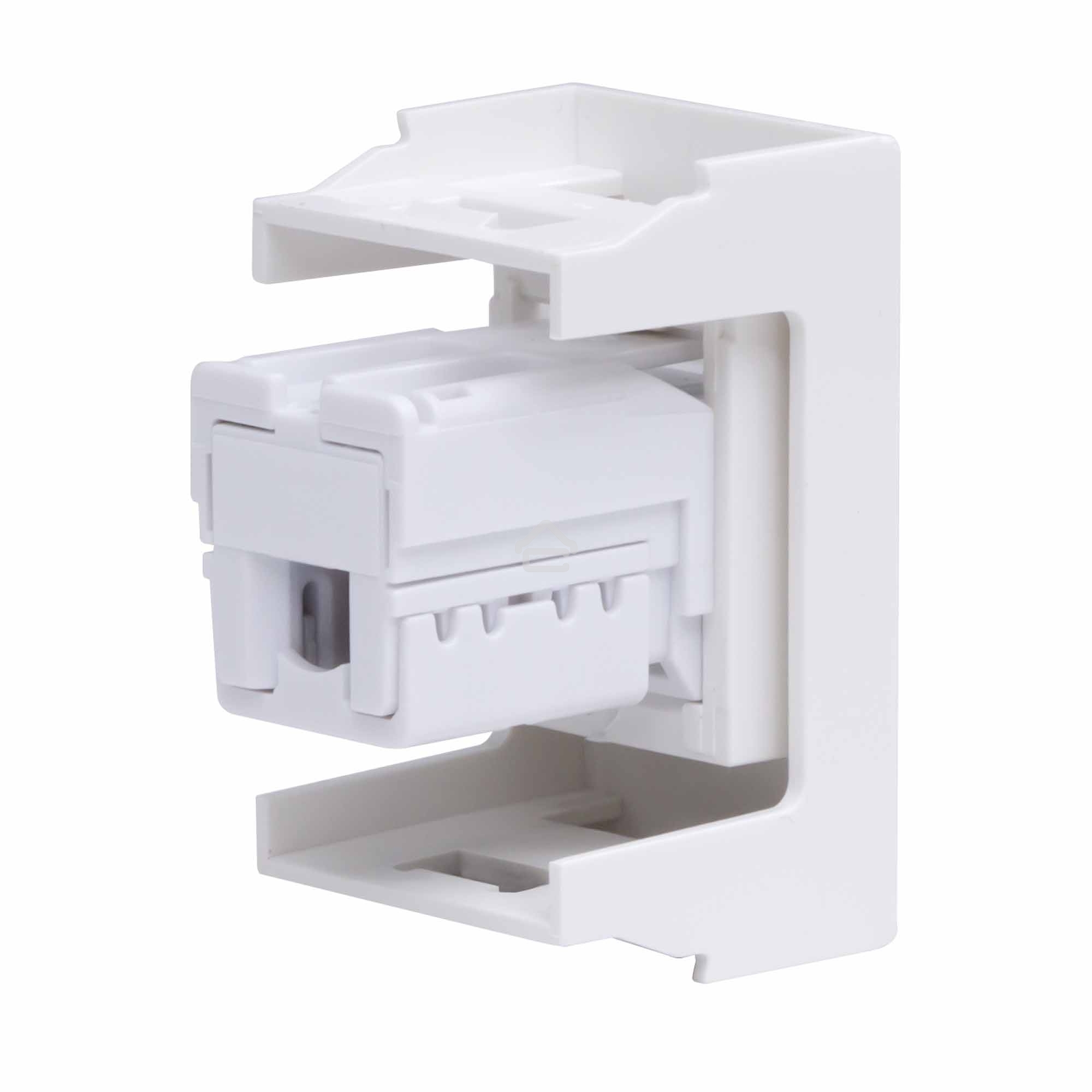 Розетка телефонная DKC Viva 45018 1-м 1 мод, RJ12, 6P6C, белый