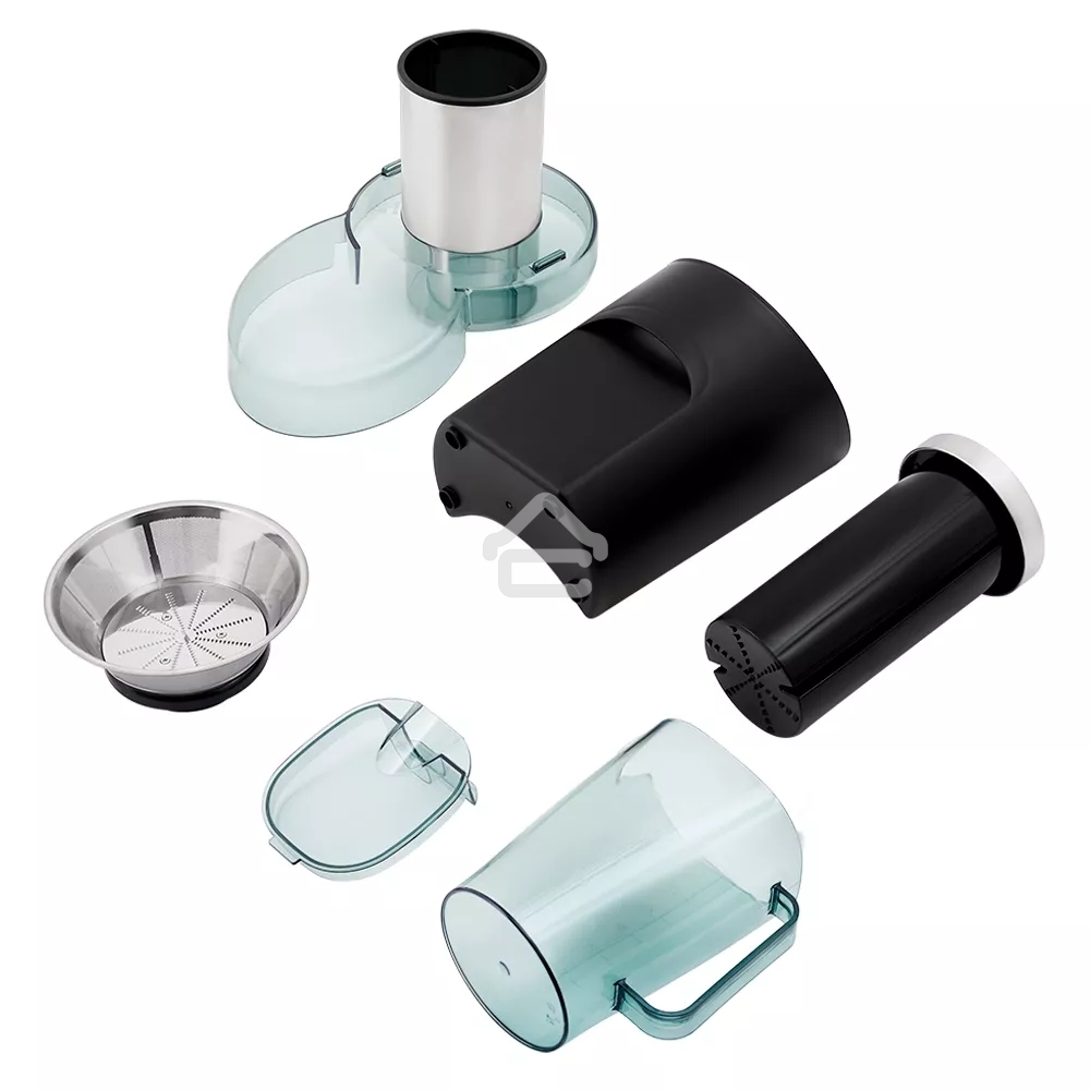 Соковыжималка центробежная Kitfort KT-1120 800Вт стальной/черный