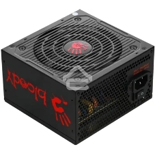 Блок питания Bloody BD-PS600W, 600Вт, 80 PLUS белый, 120мм, черный