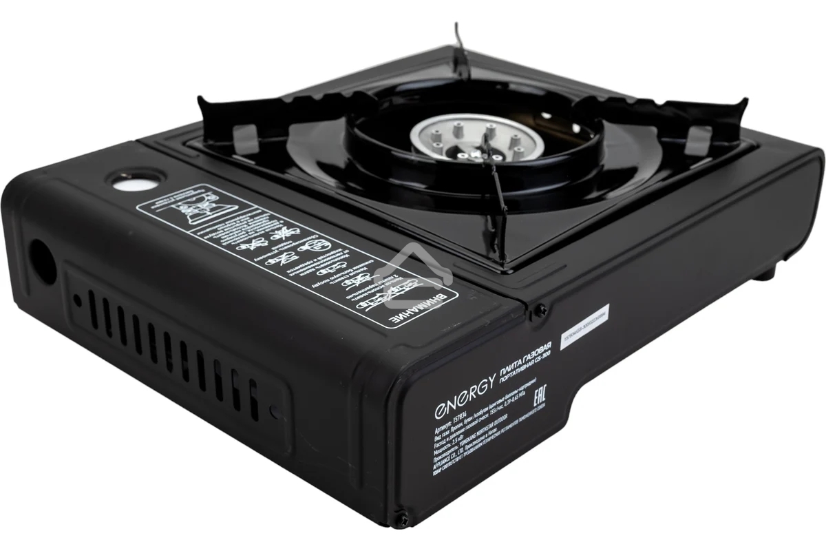 Плита настольная газовая портативная Energy GS-300 (2 типа подключения) (105311)
