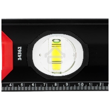 Уровень алюминиевый Matrix, усиленный, фрезерованный, 3 глазка, 2 комп. рукоятки, 800 мм