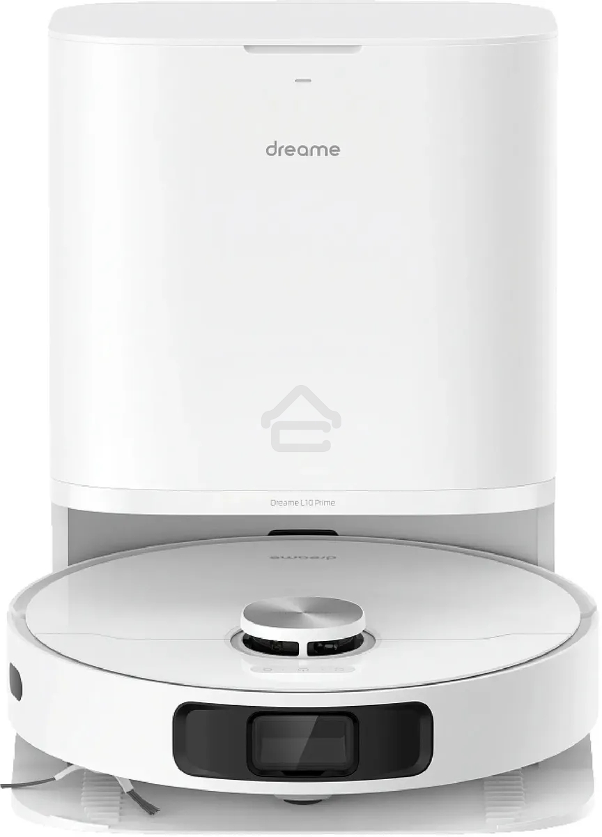 Робот-пылесос Dreame RLL11GC L10 Prime белый, 60 Вт, 5200 мА·ч Li-Ion, уборка сухая/влажная, пылесборник контейнер 0.45 л