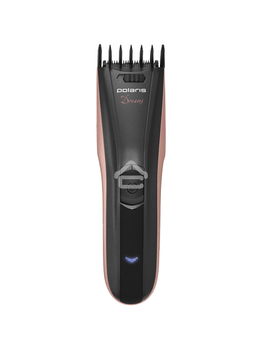 Машинка для стрижки Polaris PHC 0512RC маренго/серебро (насадок в компл:2шт)