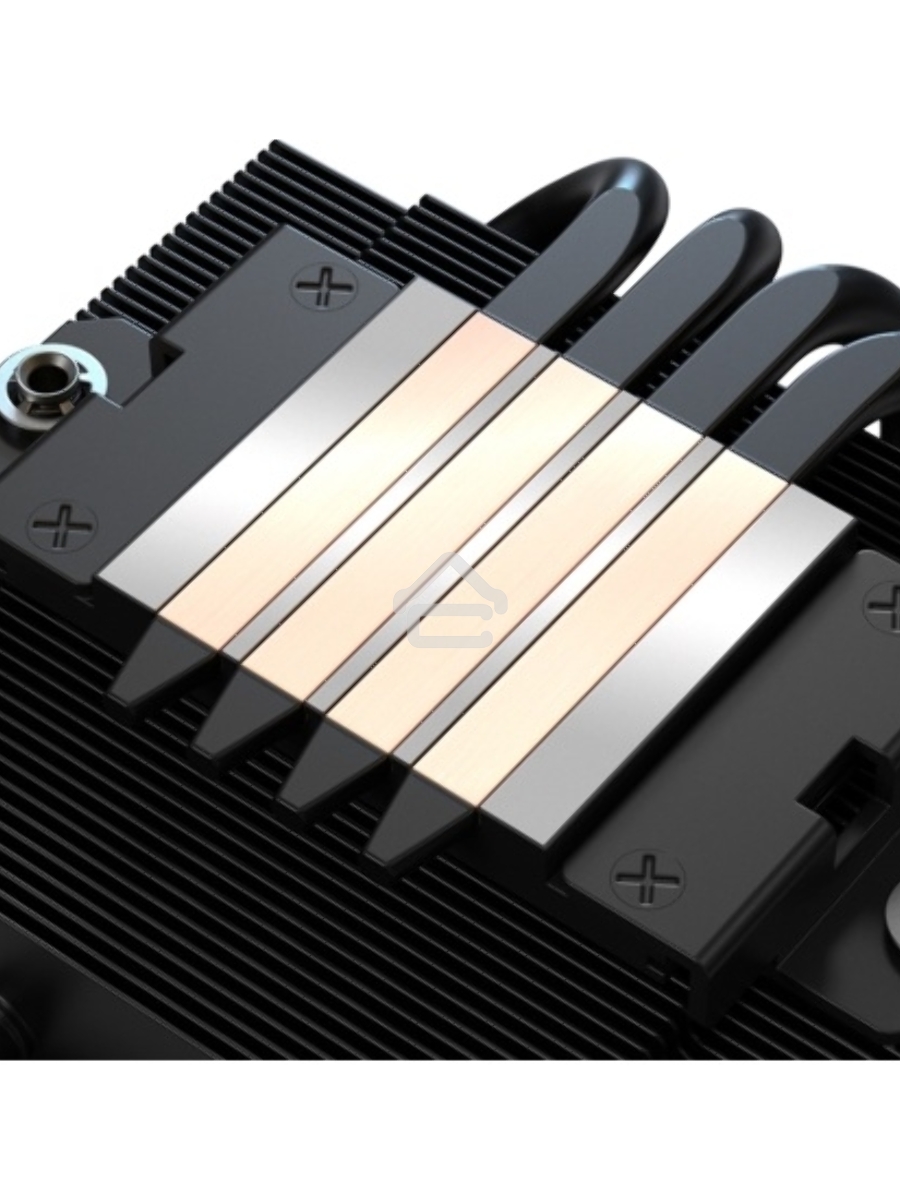 Кулер для процессора ID-COOLING IS-40-XT черный 92мм алюминий+медь 2800rpm 35.2db 4-pin 95W 47мм