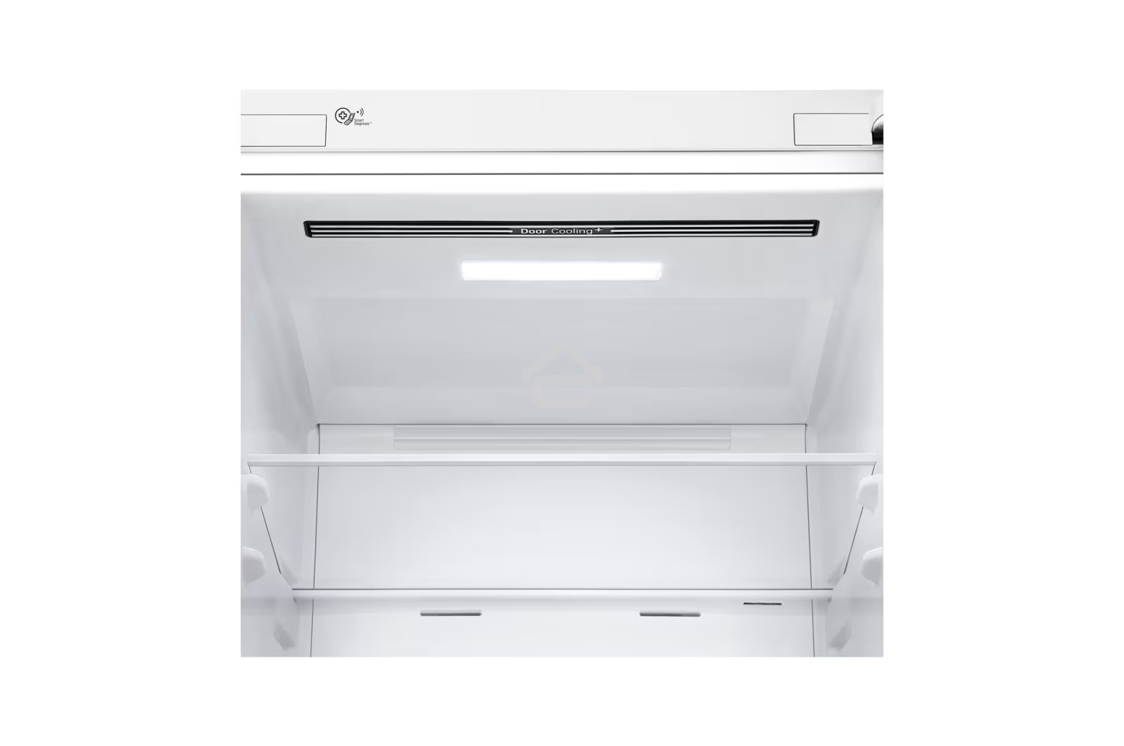 Холодильник LG GA-B509CQSL белый двухкамерный 277/107л морозилка снизу, No Frost