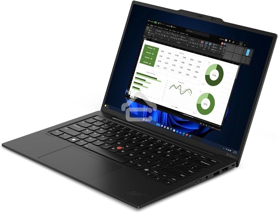 Ноутбук Lenovo ThinkPad X1 Carbon G12 черный 21KDSG8E00 Core Ultra 7 155U 16Gb SSD512Gb Intel Graphics 14