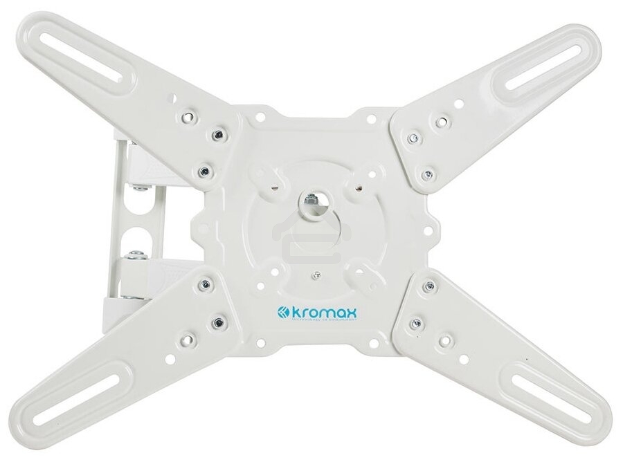 Кронштейн Kromax ATLANTIS-40 белый, Наклонно-поворотный, 22