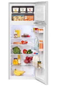 Холодильник Beko RDSK240M00S серебристый двухкамерный 177/46л морозилка сверху