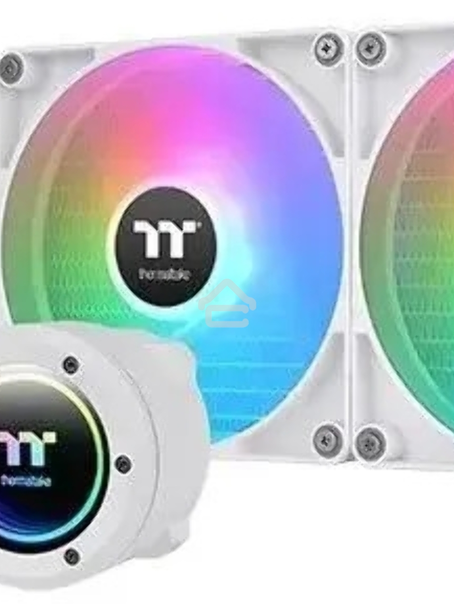 Система водяного охлаждения Thermaltake TH280 V2 Snow ARGB Soc-AM5/AM4/1151/1200/1700 белый 4-pin 34.7dB Al+Cu Ret (CL-W377-PL14SW-A)