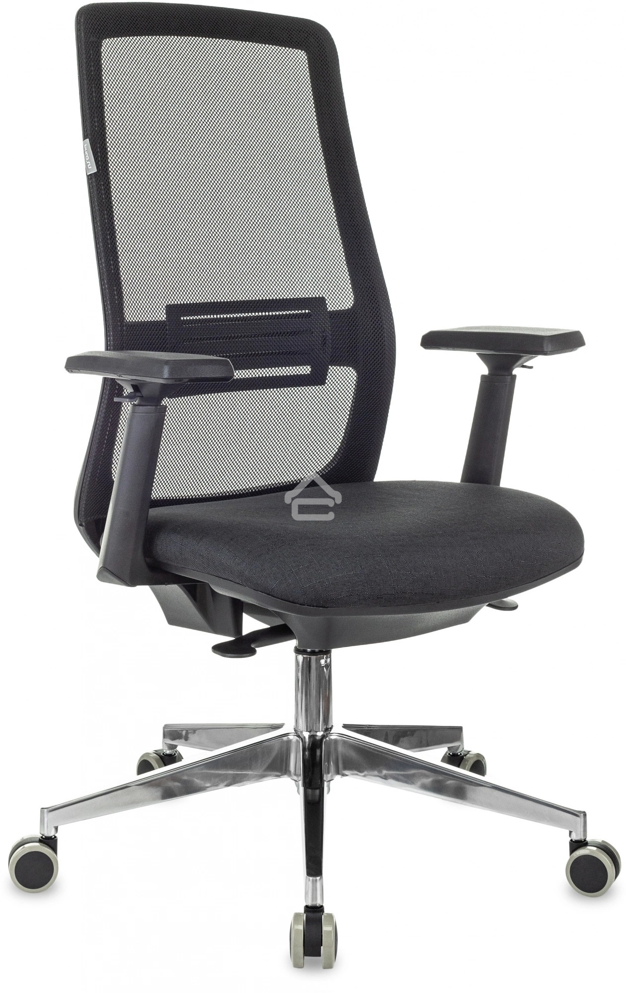 Кресло руководителя Бюрократ MC-915 черный TW-01 38-418 сетка/ткань, крестовина алюминий