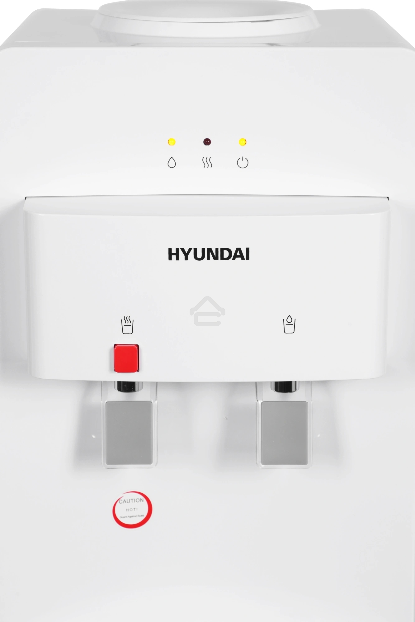 Кулер Hyundai H-WD1320F напольный, белый