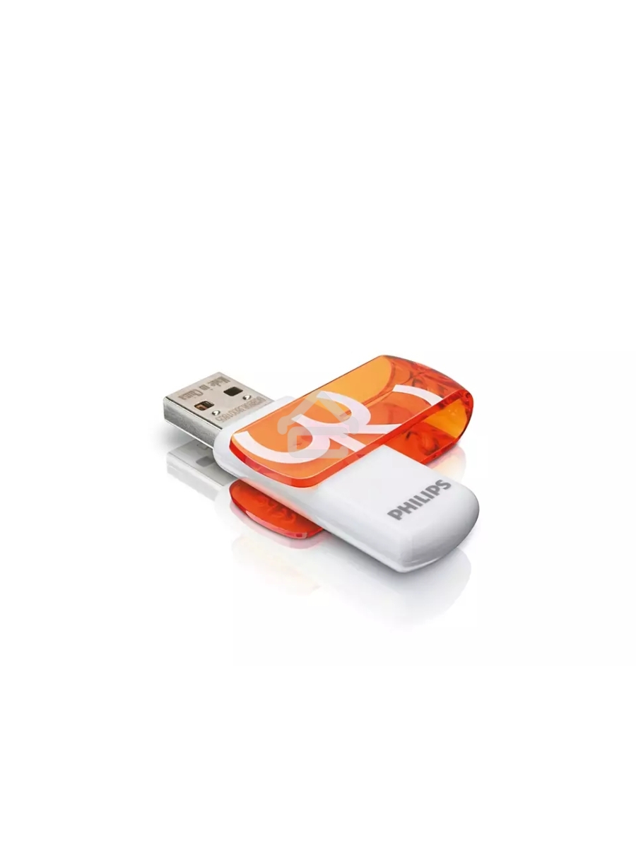 Флеш диск 32GB PHILIPS VIVID2.0 32GB, USB 2.0