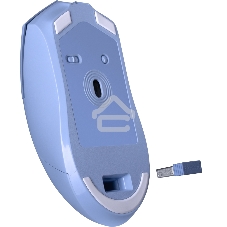 Мышь беспроводная REDRAGON St4r Pro голубой, 26000 dpi, радиоканал, Bluetooth, USB, кнопки - 6