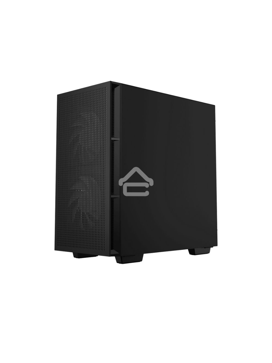 Компьютерный корпус Deepcool CH360 без БП, боковое окно (закаленное стекло), 2x140мм ARGB LED вентилятор спереди и 1x120мм ARGB LED вентилятор сзади, черный, mATX