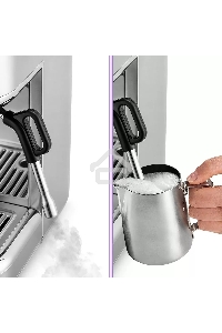 Кофеварка рожковая Kitfort КТ-7113 нержавеющая сталь, исп. кофе - молотый/зерновой, 2.3 л, 1770 Вт, 15 Бар