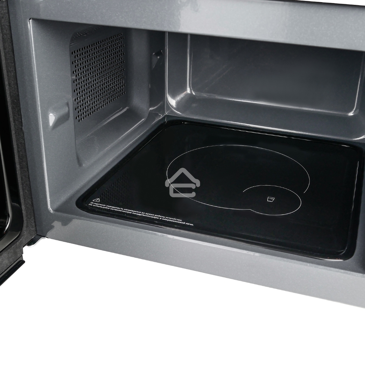 Микроволновая печь Centek CT-1566 черный/сталь, 20 л, 800 Вт, сенсор