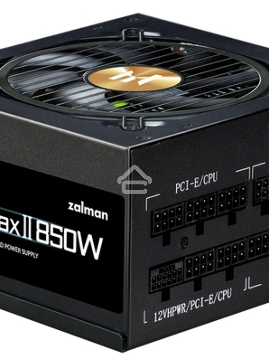 Блок питания Zalman TeraMax II 850W Retai (ZM850-TMX2), 850Вт, 80 PLUS Gold, 120мм, модульный, черный