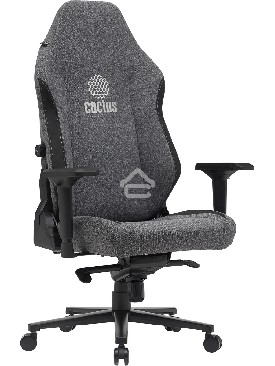 Кресло компьютерное Cactus CS-CHR-MAG-GY серый/черный