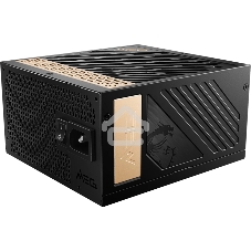 Блок питания MSI MEG Ai1300P (306-7ZP4A11-CE0), 1300Вт, 80 PLUS Platinum, 120мм, модульный, черный / золотой