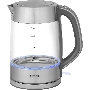 Чайник электрический Red Solution RK-G138 1.7л. 2200Вт серый (корпус: стекло)