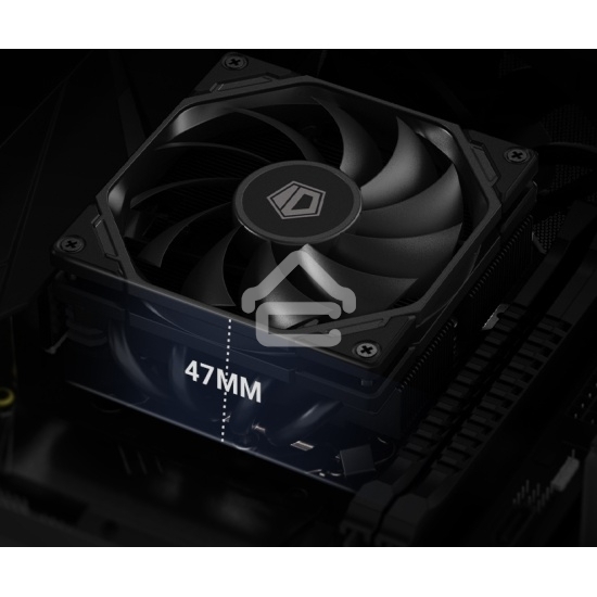 Кулер для процессора ID-COOLING IS-40-XT черный 92мм алюминий/медь 2800rpm 35.2db 4-pin 95W 47мм
