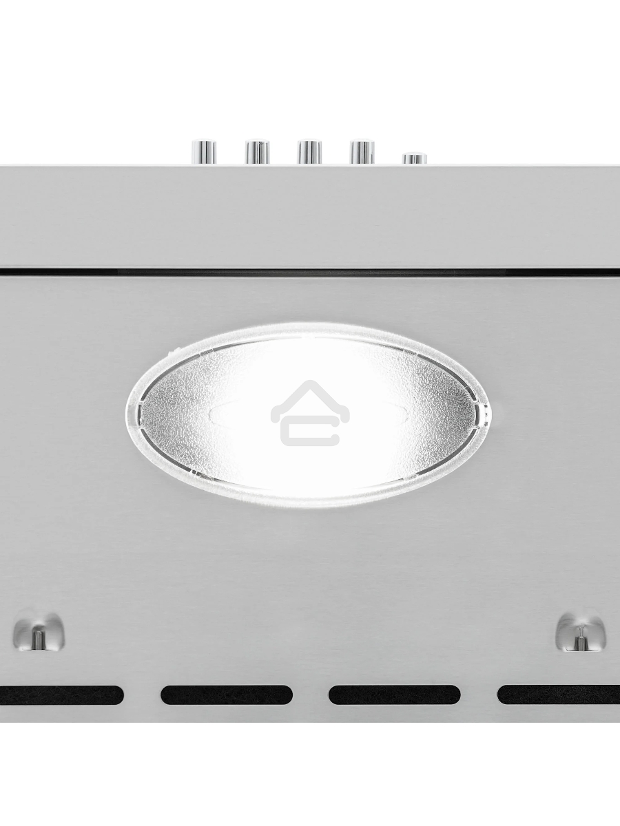 Вытяжка подвесная Krona Briana 500 Inox PB нержавеющая сталь, 49.5 см, 460 куб. м/ч, 42 дБ