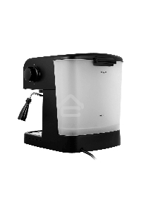 Кофеварка рожковая Maunfeld MF-734BK чёрный, исп. кофе - молотый/чалды, 1.5 л, 850 Вт, 15 Бар