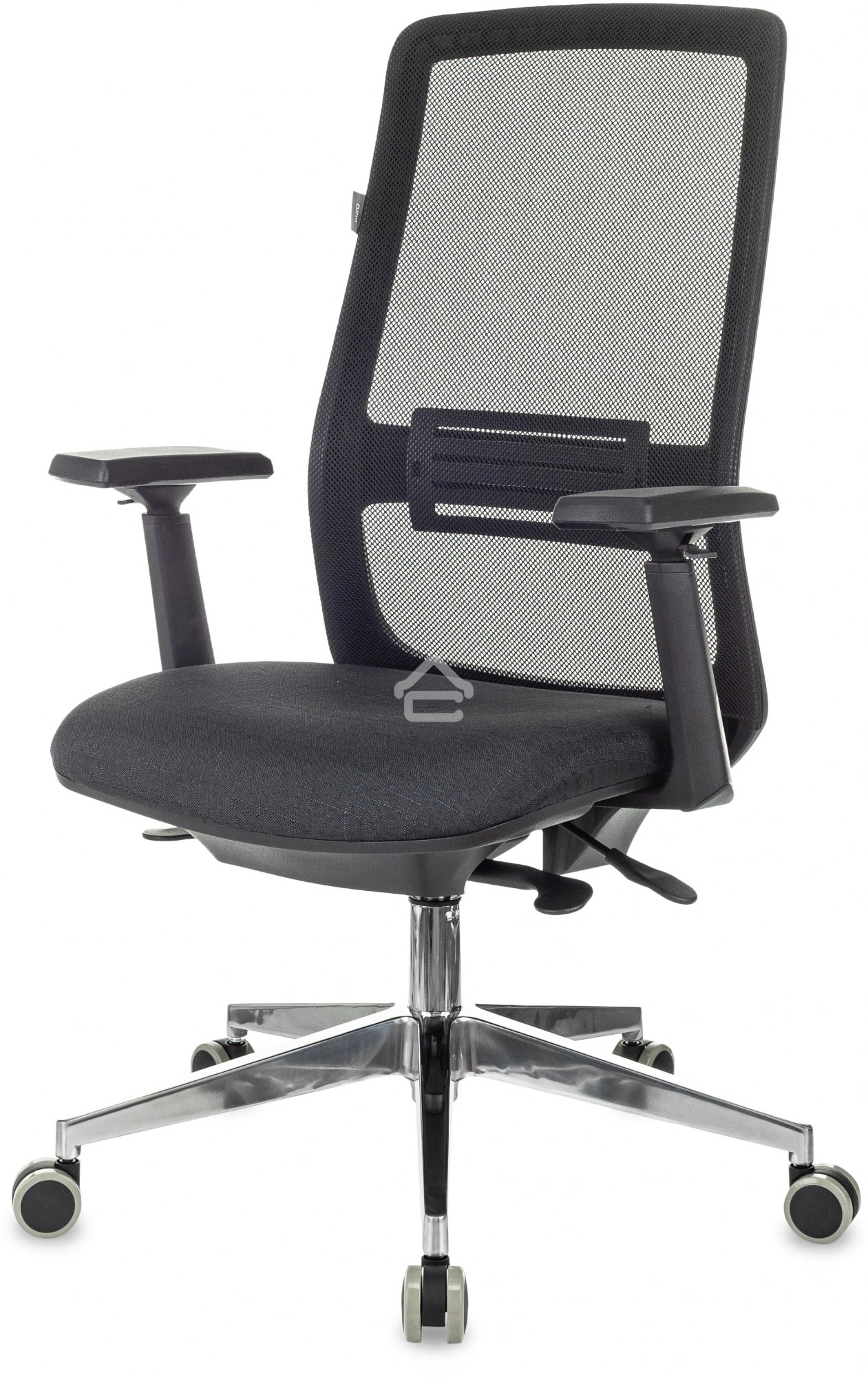 Кресло руководителя Бюрократ MC-915 черный TW-01 38-418 сетка/ткань, крестовина алюминий