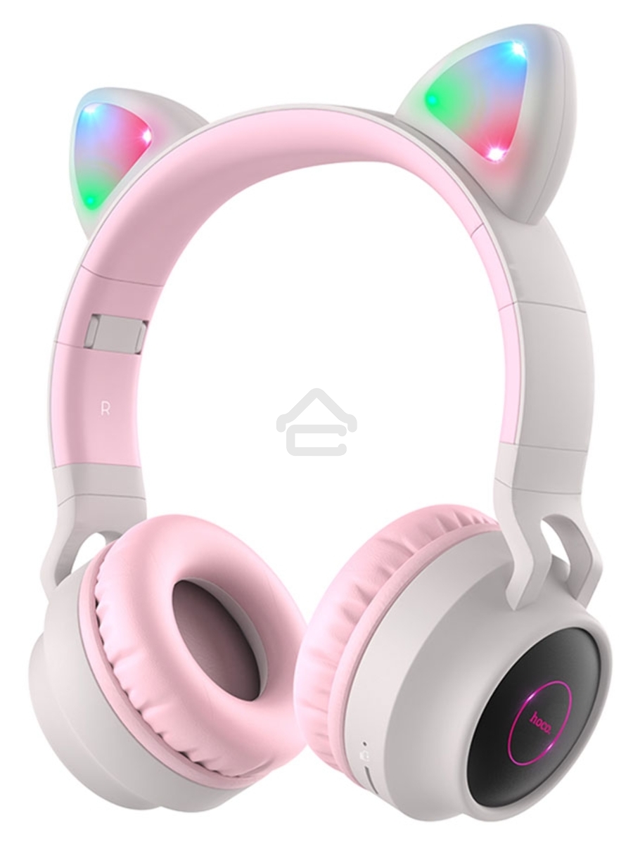 Гарнитура накладные Hoco W27 Cat серый беспроводные bluetooth накладные