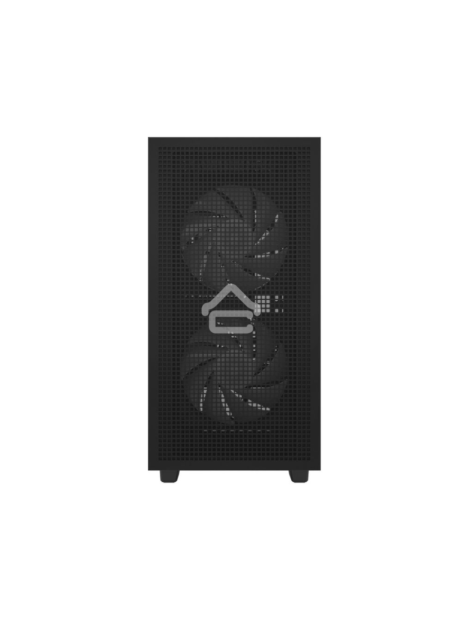 Компьютерный корпус Deepcool CH360 без БП, боковое окно (закаленное стекло), 2x140мм ARGB LED вентилятор спереди и 1x120мм ARGB LED вентилятор сзади, черный, mATX