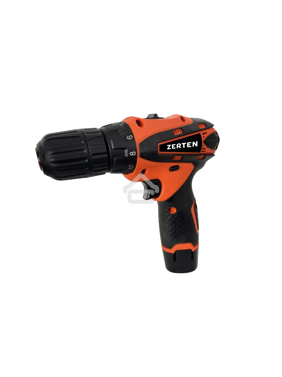 Дрель-шуруповёрт Zerten AV-12 222, Аккумуляторная, 12В