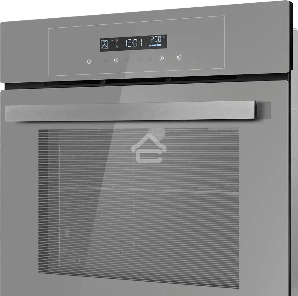 Встраиваемый духовой шкаф электрический Maunfeld AEOD6063G2 серый