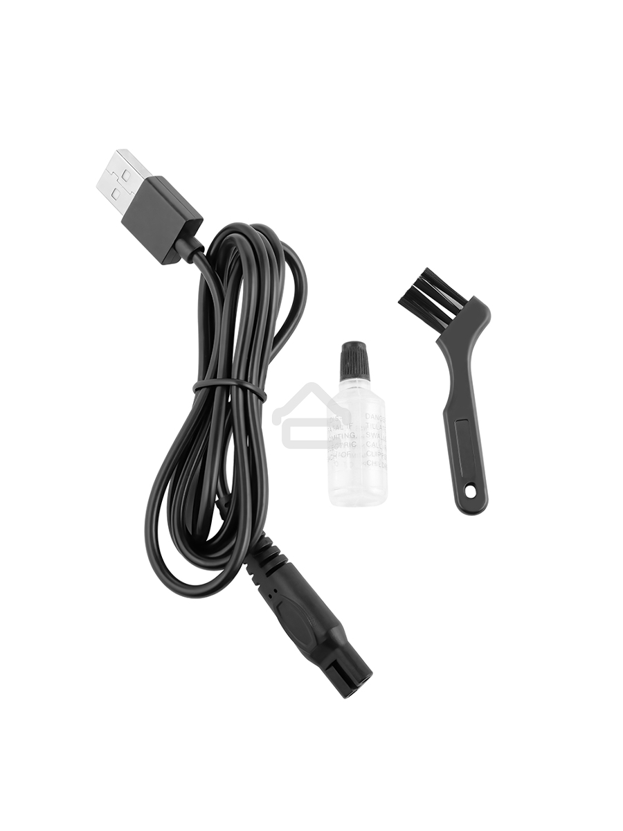 Бритва Centek CT-2159 (черн/хром) 3 плавающие головки, аккумулятор+работа от сети, Li-Ion600мАч