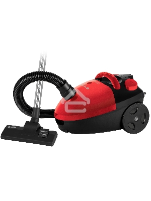 Пылесос Vitek VT-1825 (MC) черный/красный, 350/1800 Вт, уборка сухая, пылесборник мешок 2.5 л
