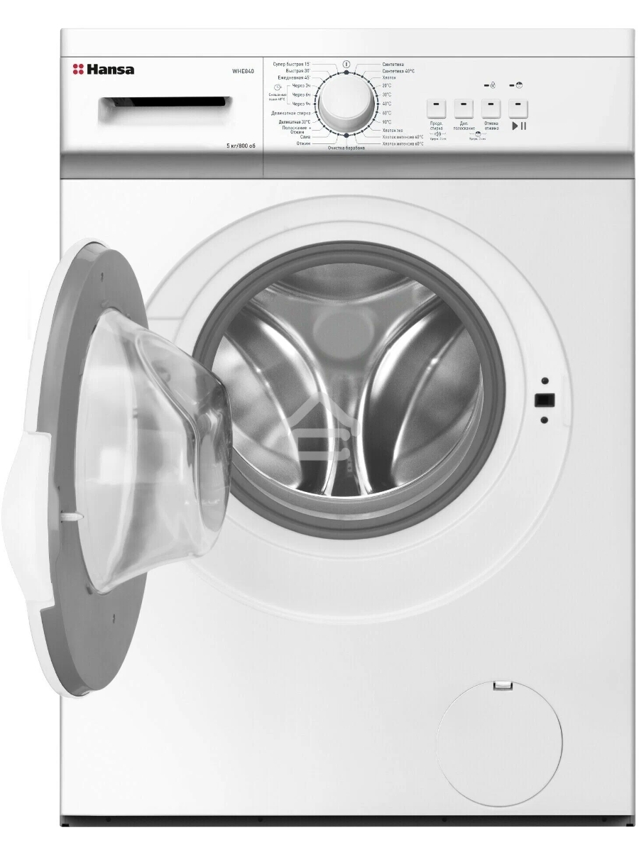 Стиральная машина Hansa ULTIMATE WHE840 (1191285) белый загр. фронтальная макс.: 5 кг 800об/мин класс: А+