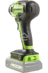 Винтоверт ударный аккумуляторный GreenWorks GD24ID3, 24V, бесщеточный, без АКБ и ЗУ (3802807)