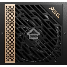Блок питания MSI MEG Ai1300P (306-7ZP4A11-CE0), 1300Вт, 80 PLUS Platinum, 120мм, модульный, черный / золотой