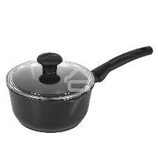 Ковш Maunfeld OSVALD MF15SVLD15SP универсальный из литого алюминия со стеклянной крышкой, 1,5 л